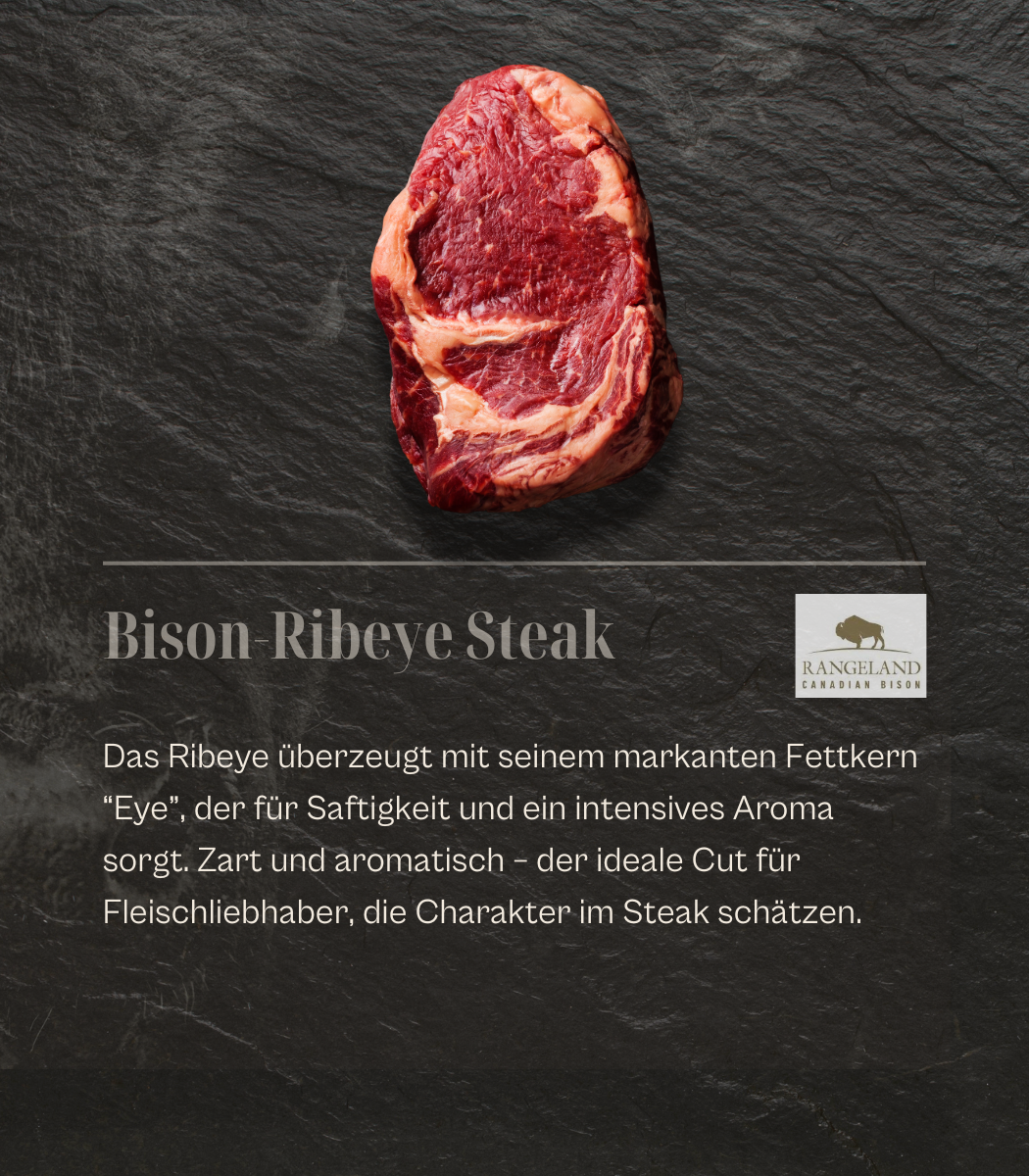 CAN - Rangeland Bison-Ribeye Steak