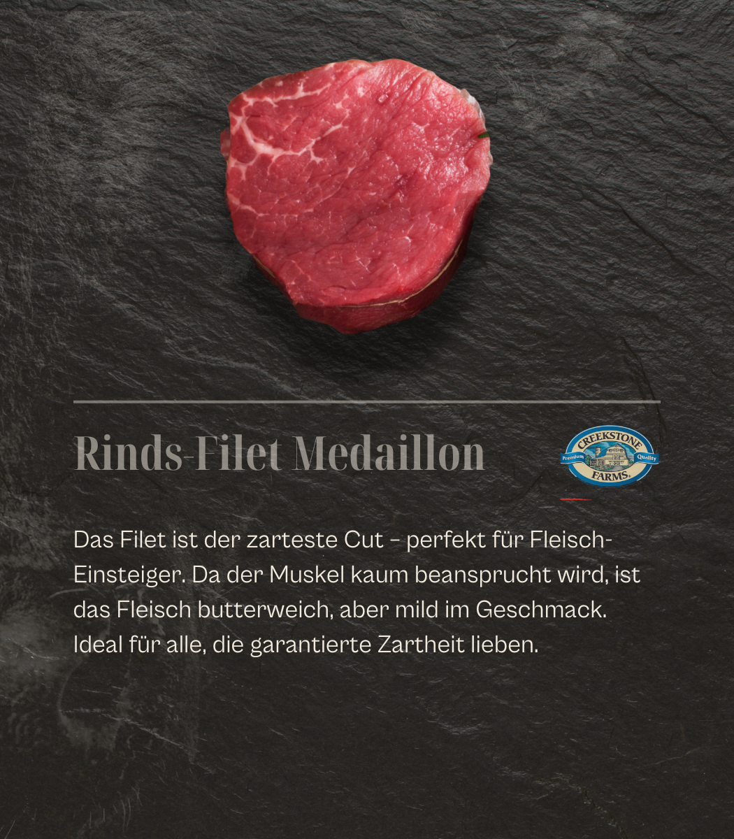 USA - Creekstone Rinds-Filet Mittelstück Medaillon