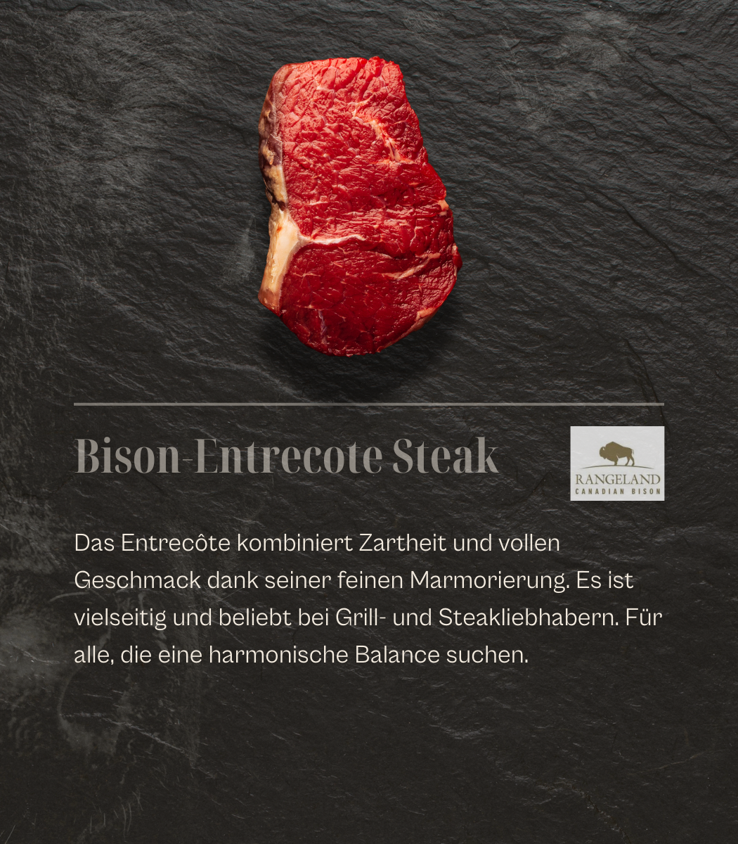 CAN - Rangeland Bison-Entrecote Steak