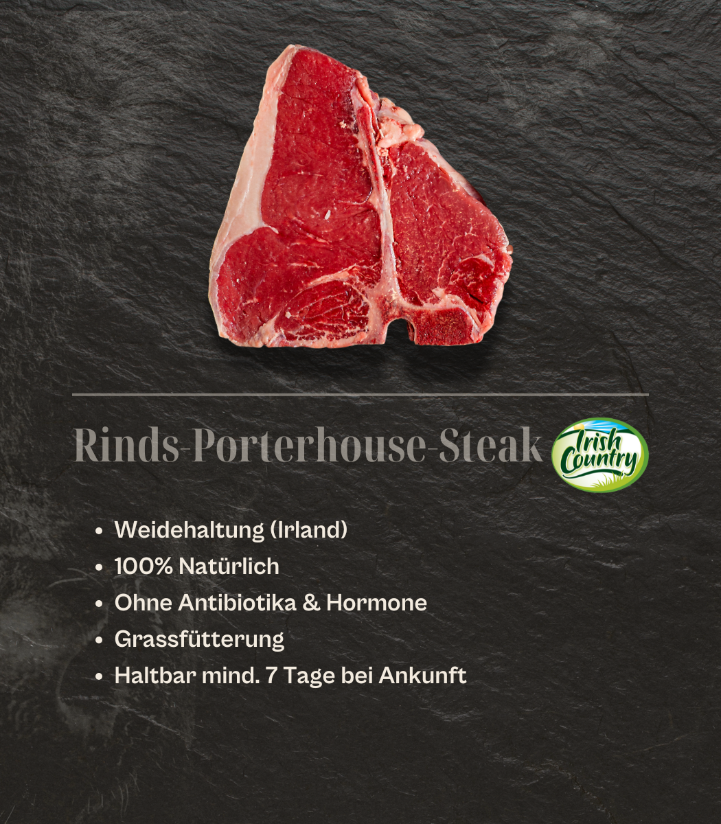IRL - Irish Country Rinds-Porterhouse-Steak, ca. 800gr.