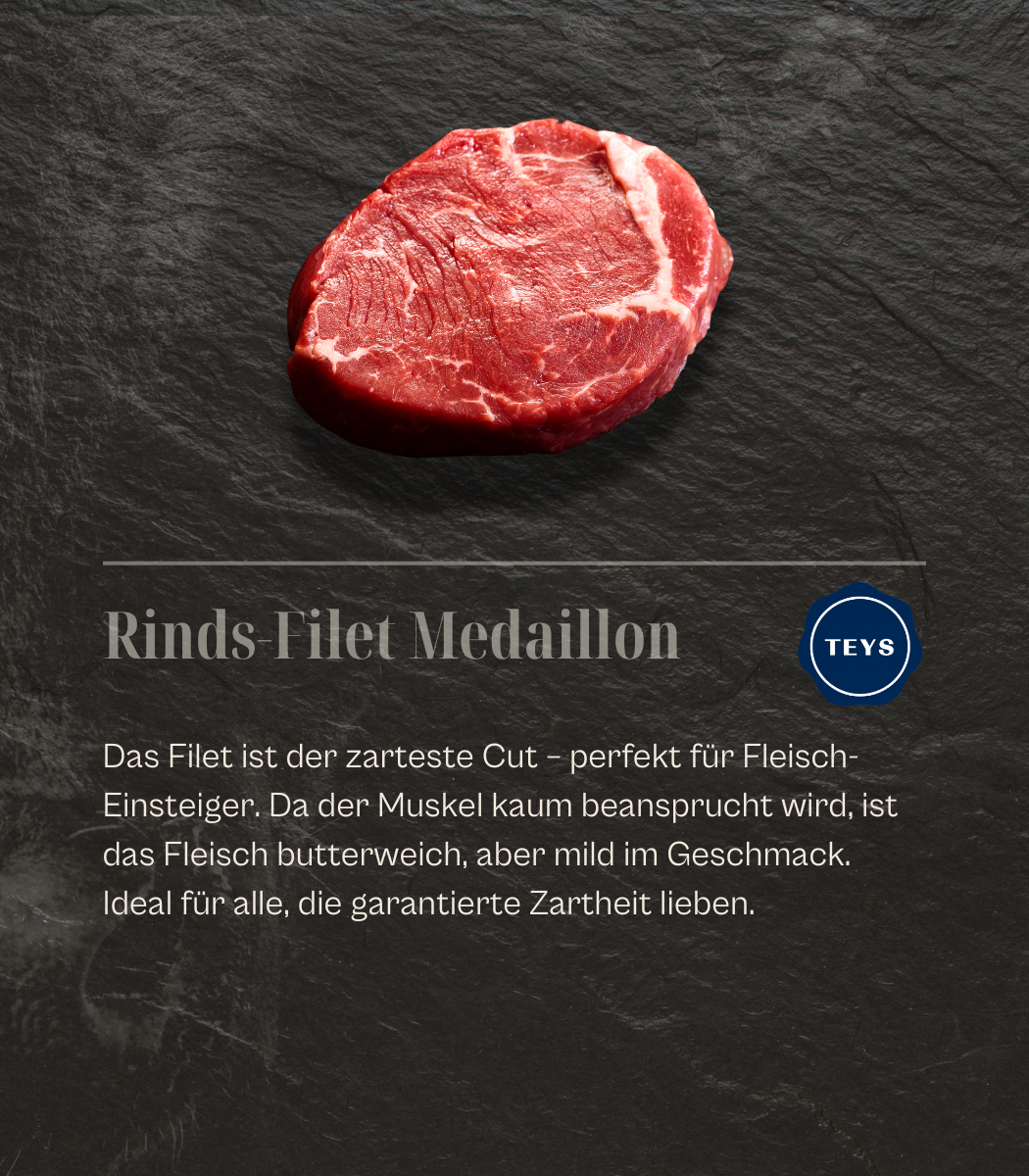 AUS - Teys Rinds-Filet Mittelstück