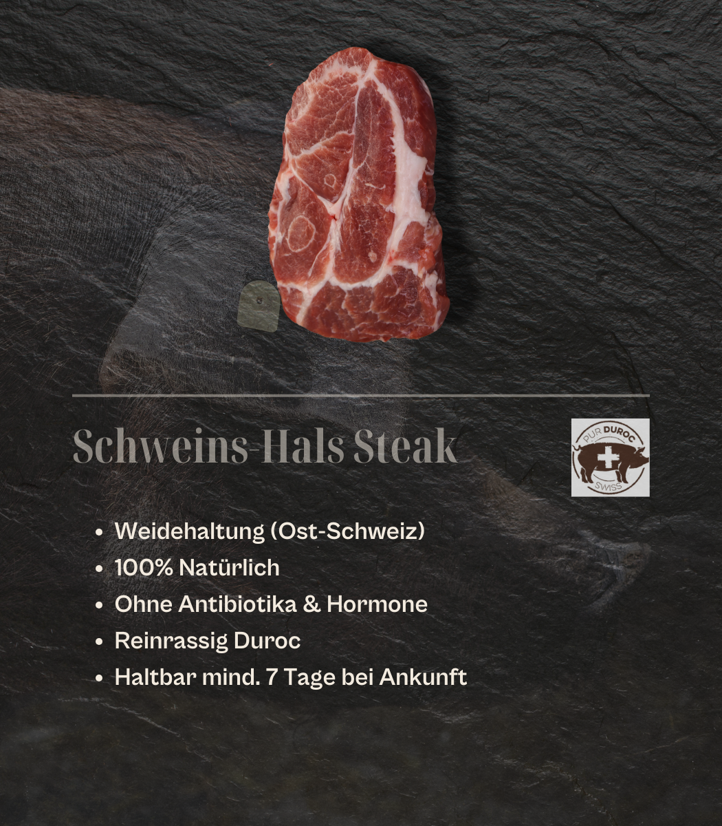 SUI - Pur Durco Schweins-Hals Steak