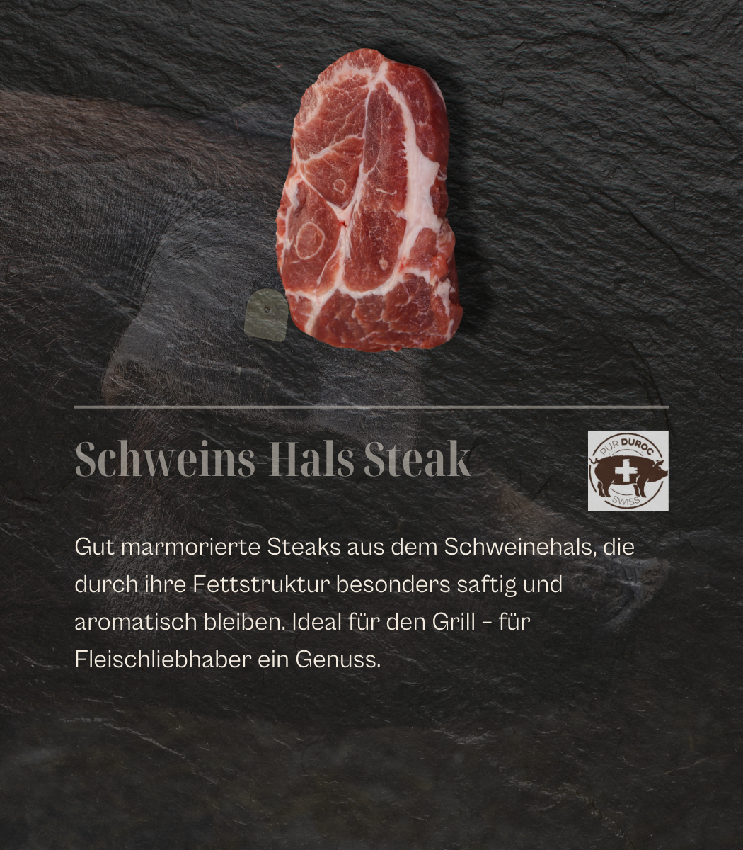 SUI - Pur Durco Schweins-Hals Steak
