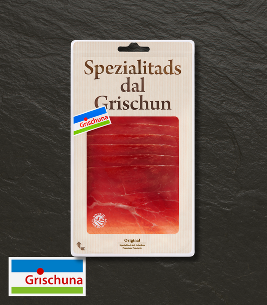 Grischuna Rohschinken geschnitten, 100gr.