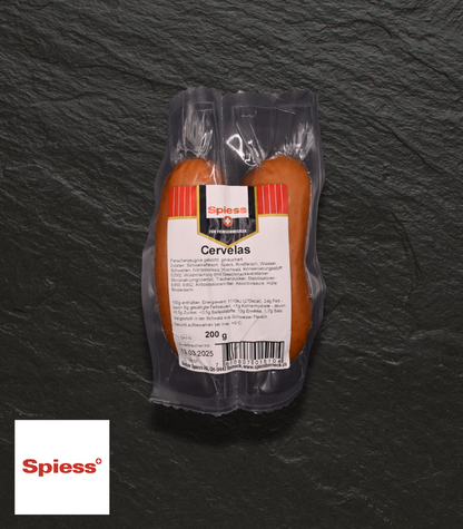 Spiess - Cervelas, 2x100gr.
