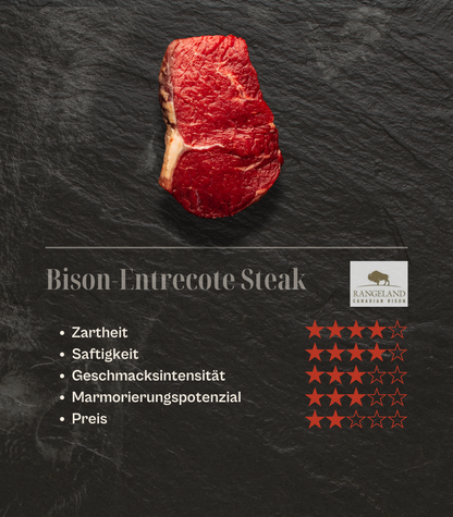 CAN - Rangeland Bison-Entrecote Steak