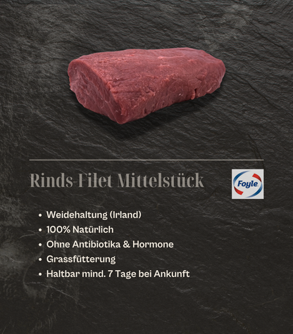 IRL - Folye Rinds-Filet Mittelstück, am Stück, 900gr.