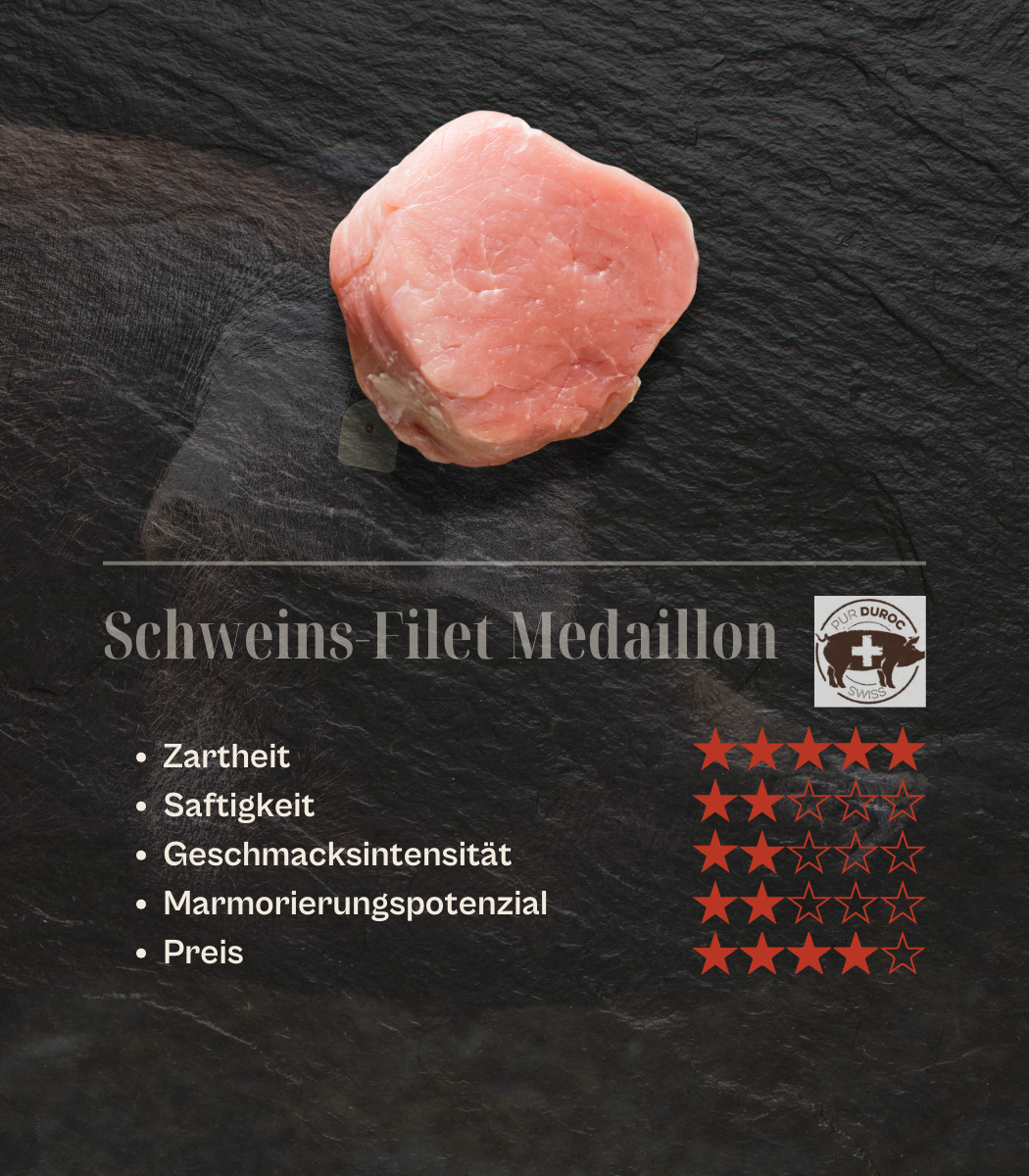 SUI - Pur Duroc Schweins-Filet Medaillon